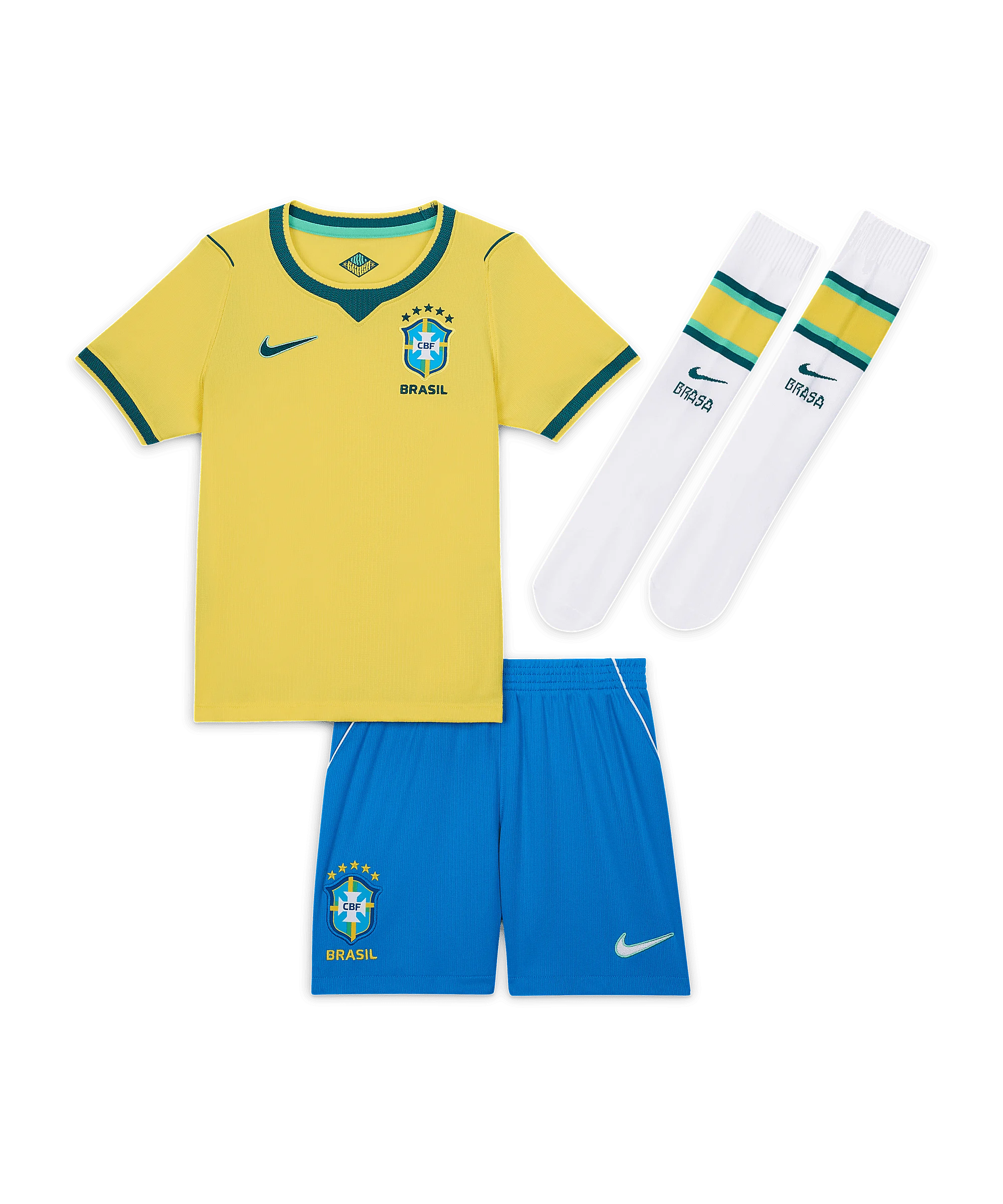 Kit Brésil Domicile 2025/2026 - enfant